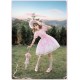 Mademoiselle Pearl Sanrio My Melody Rose Themed Apron Top Skirt Set JSKs and OPs(Reservation/Full Payment Without Shipping)